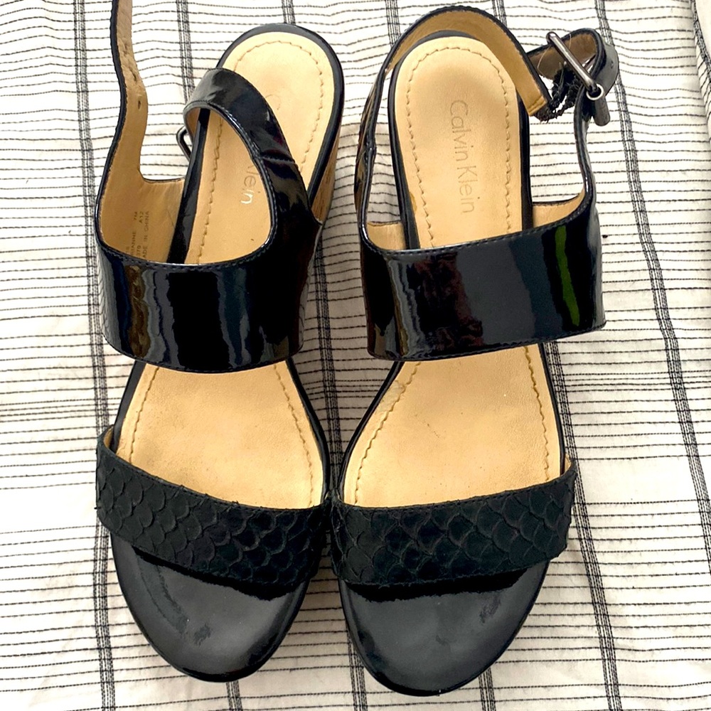 Calvin Klein platforms